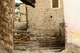 High Altas village steps